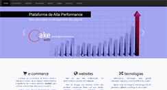 Desktop Screenshot of cakeweb.com.br